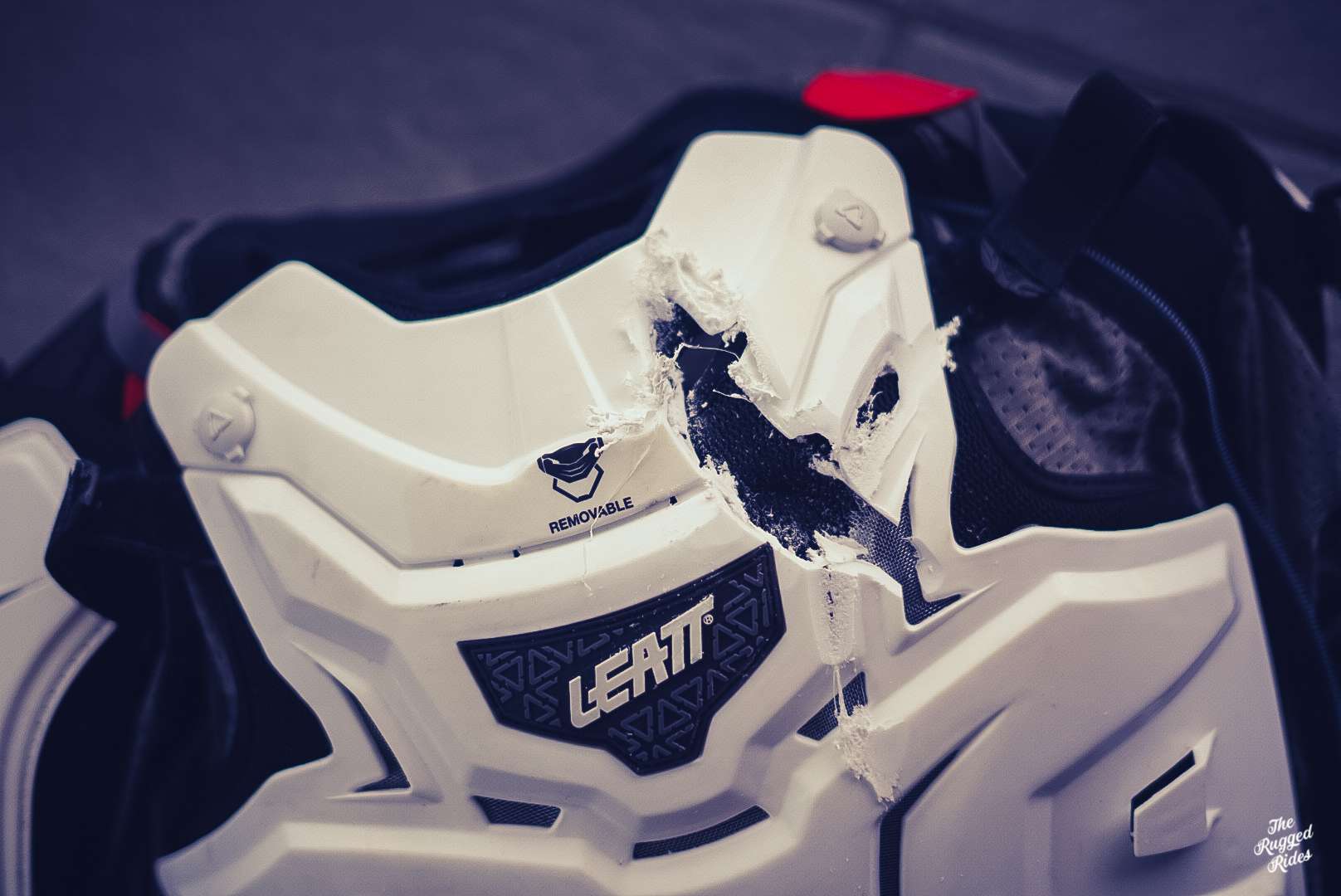 How not to wash a chest protector